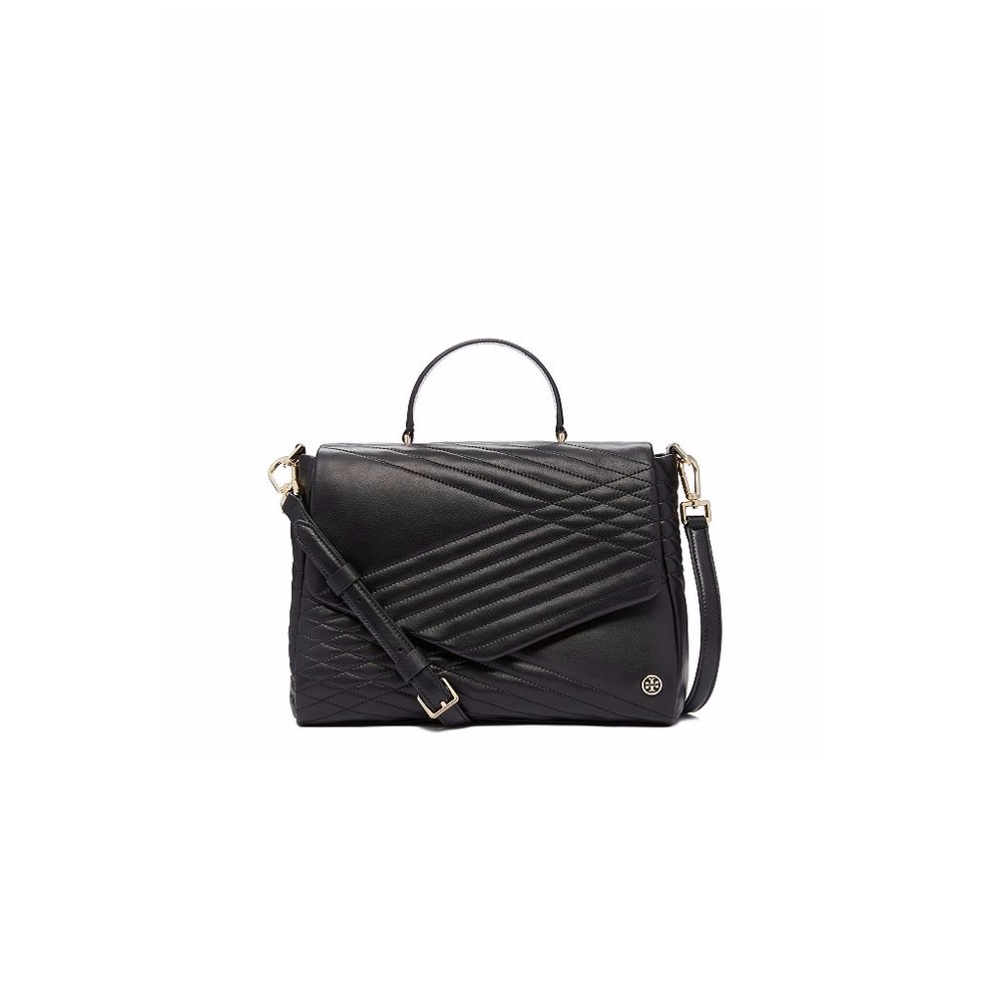 NWT Tory Burch 797 Quilted Satchel - Picture 2 of 8